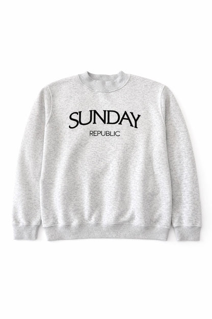 Varsity Mockneck Sweater