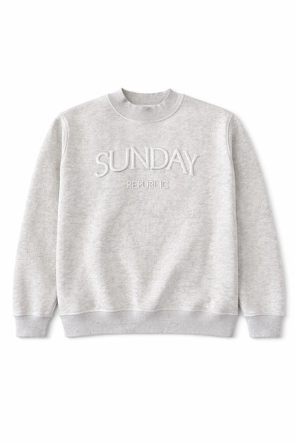 Varsity Mockneck Sweater