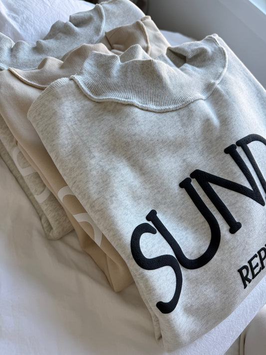 Varsity Mockneck Sweater