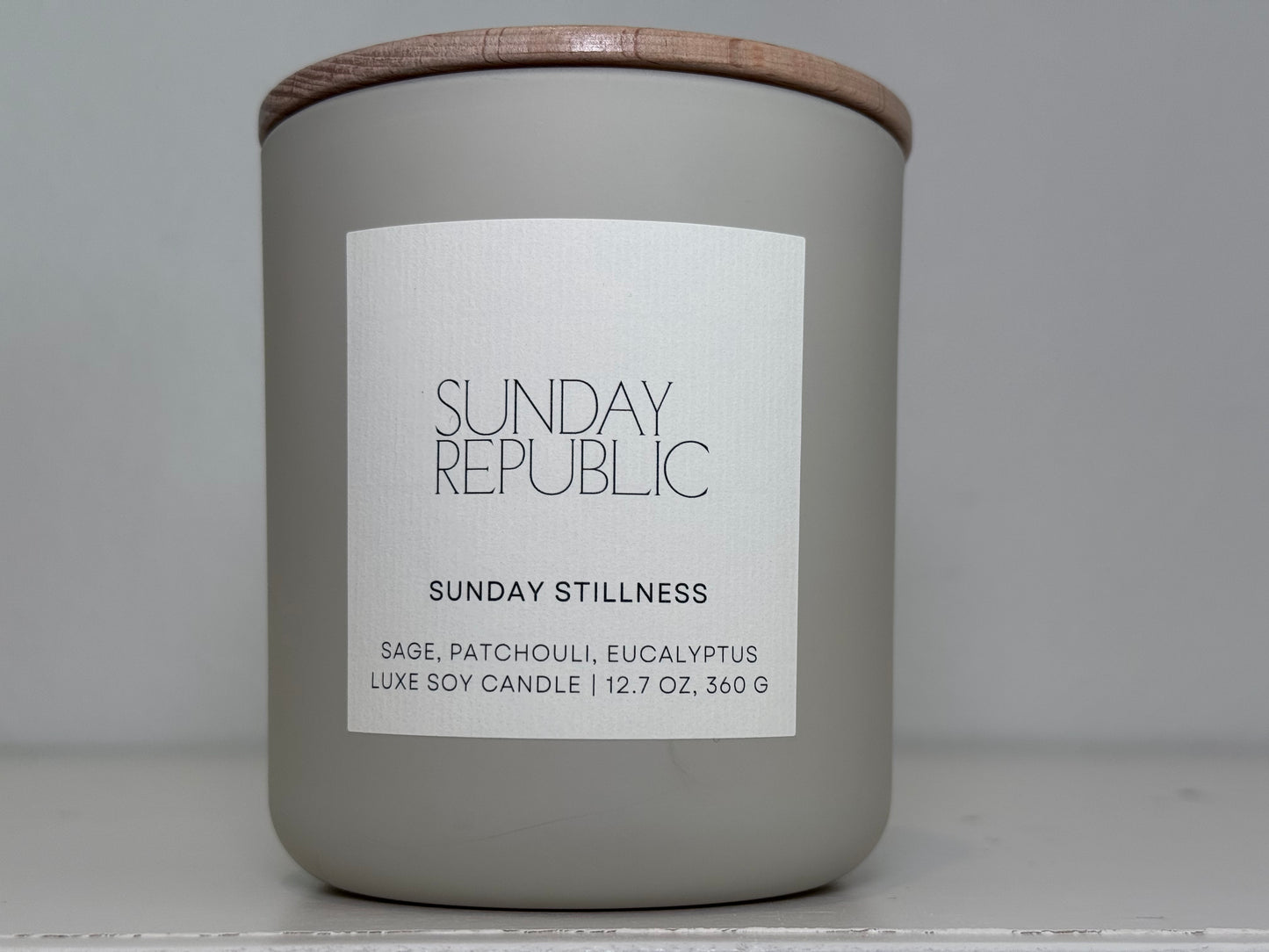 Sunday Stillness Candle