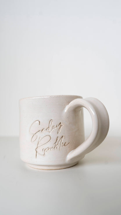 Sunday Republic Signature Script Mug