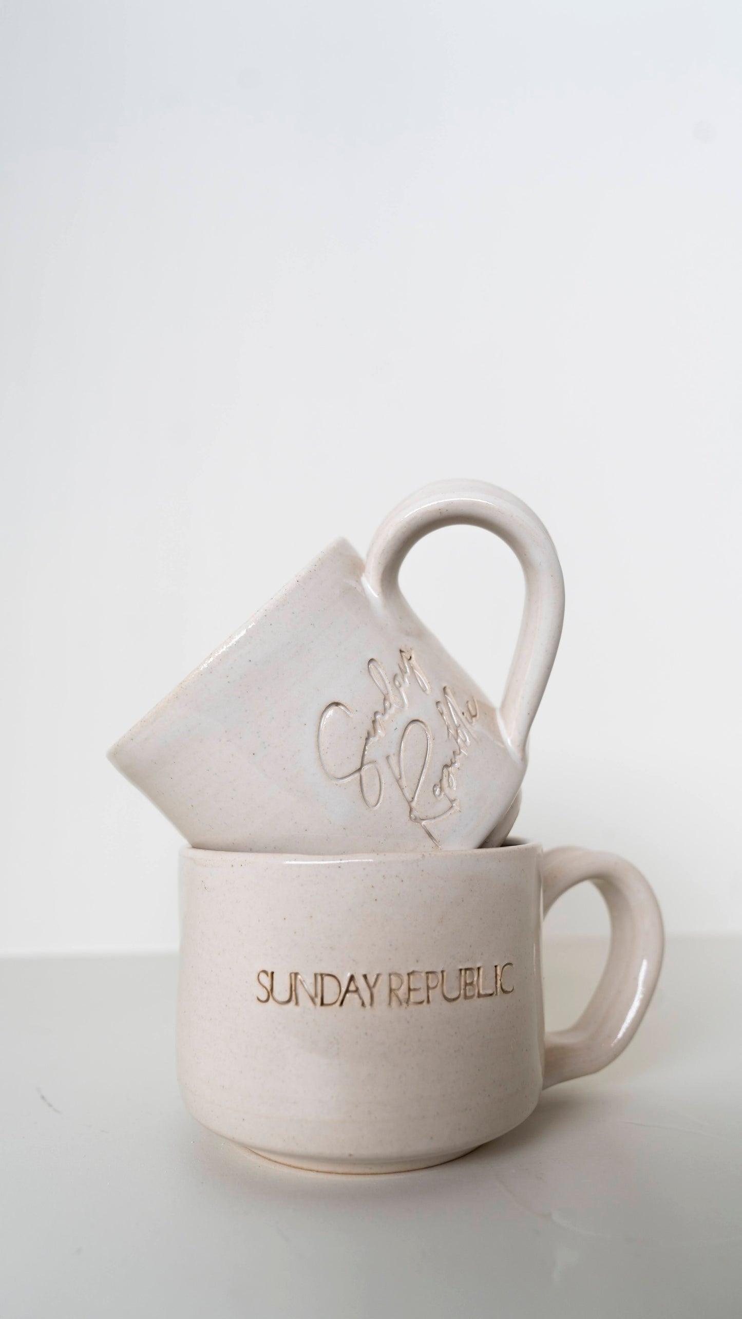 Sunday Republic Signature Script Mug